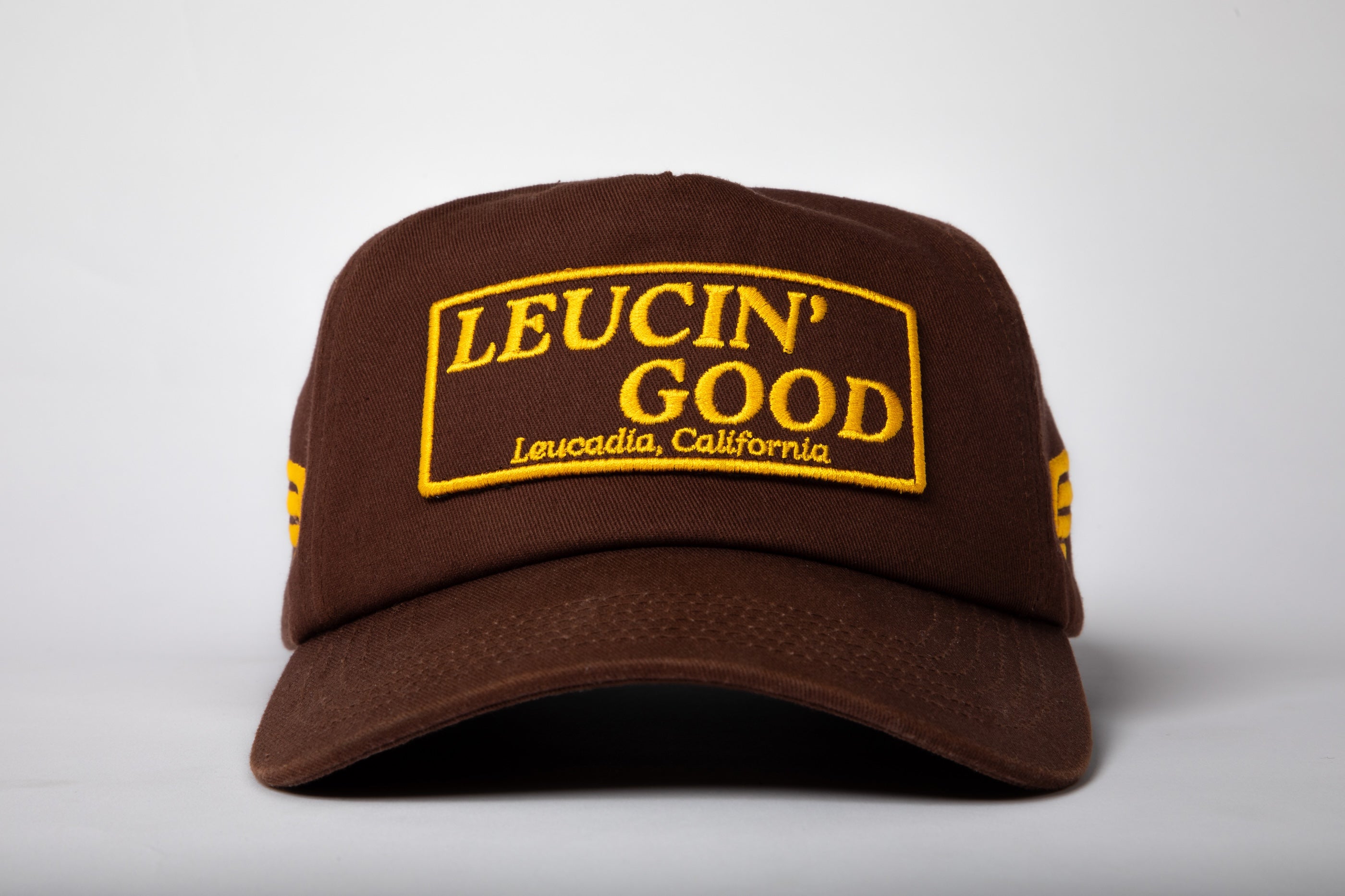 Leucin' Good Snapback Yellow/Brown
