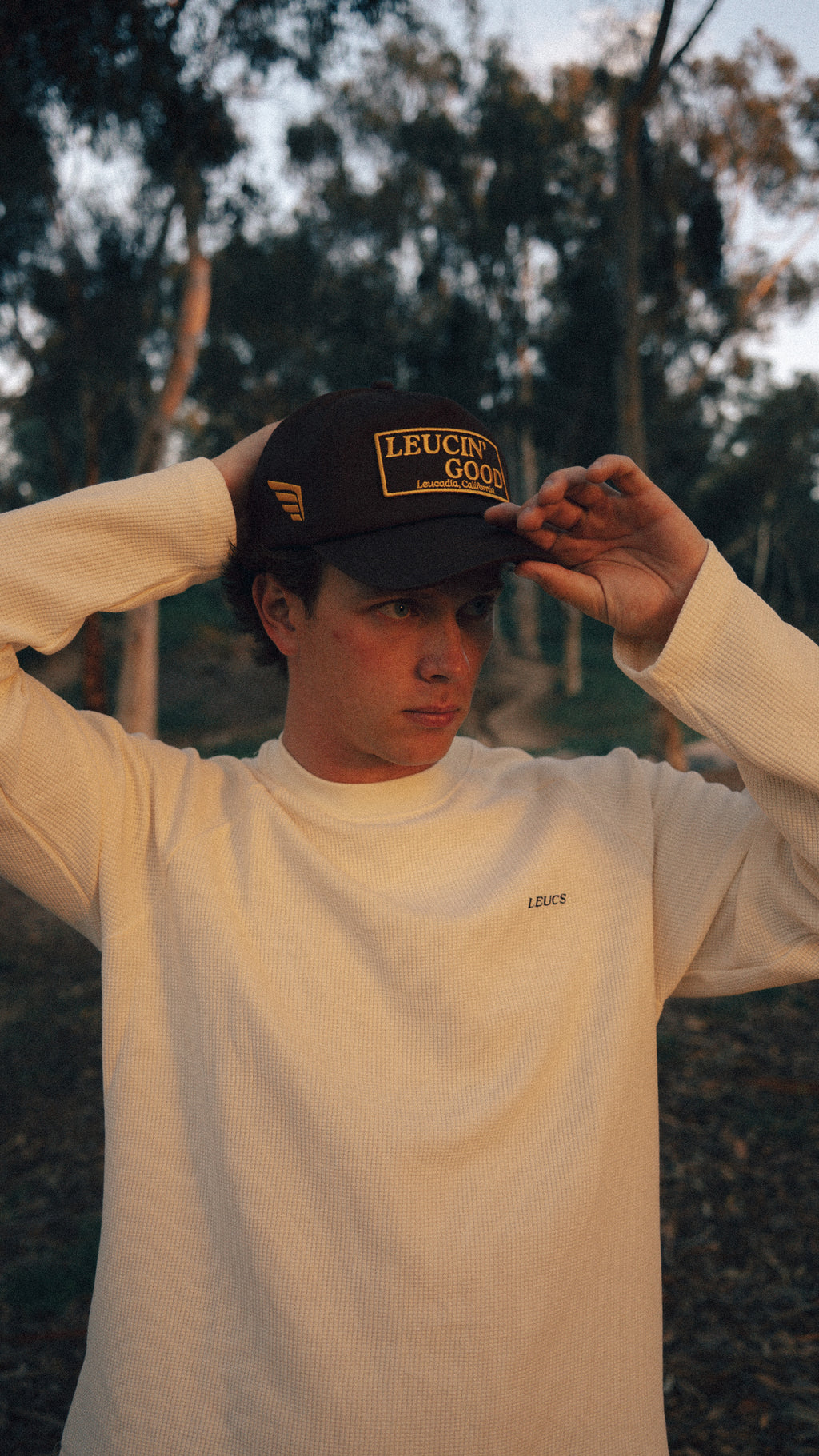 Leucin' Good Snapback Yellow/Brown