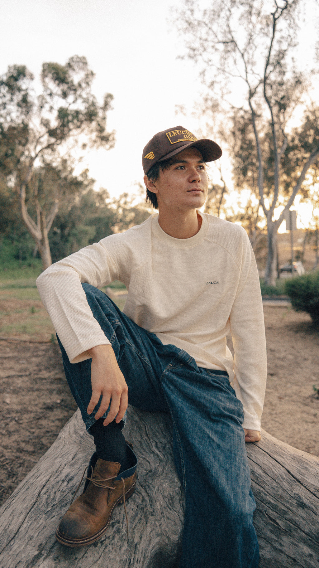 Leucin' Good Snapback Yellow/Brown