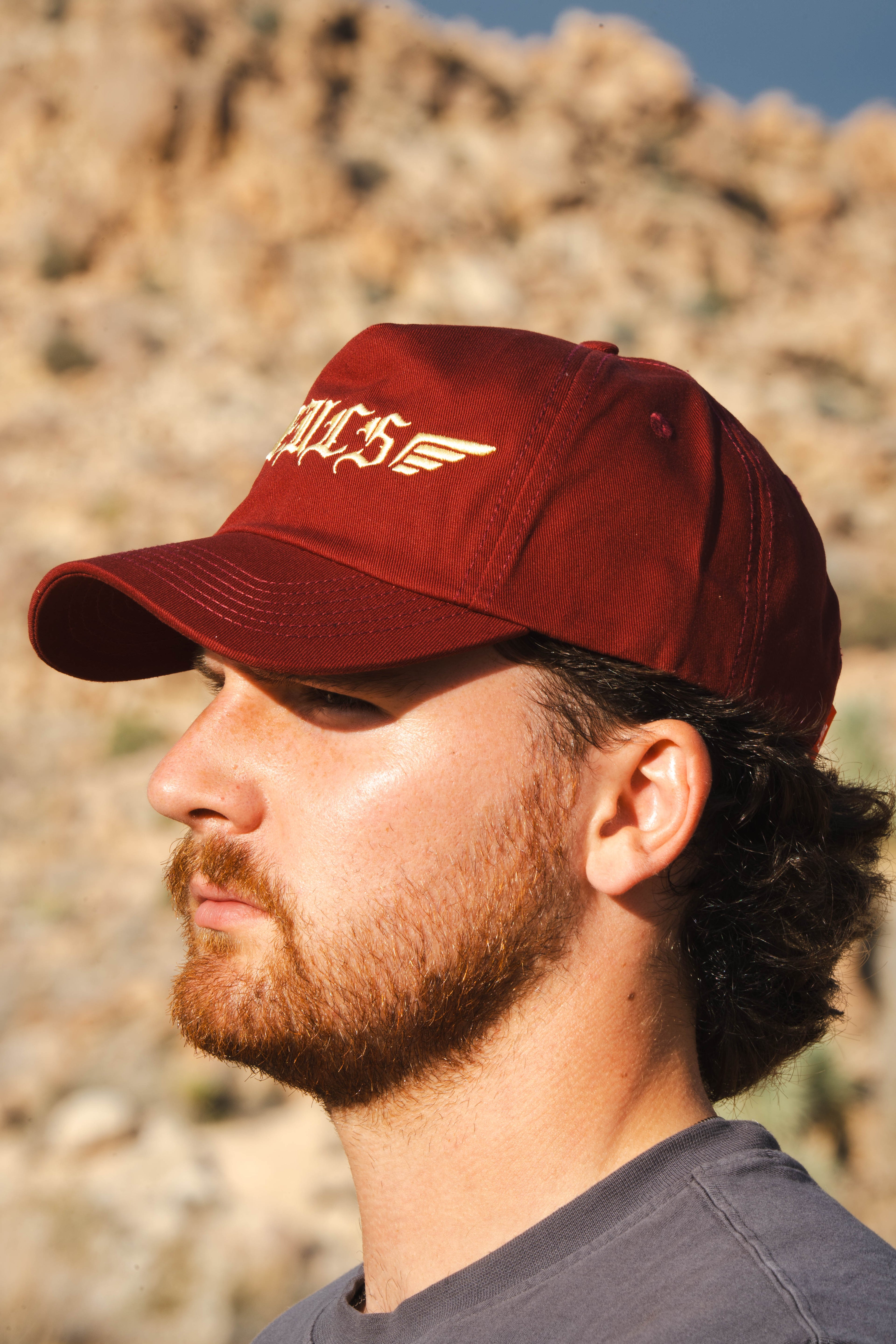 Wingin' It Snapback Maroon