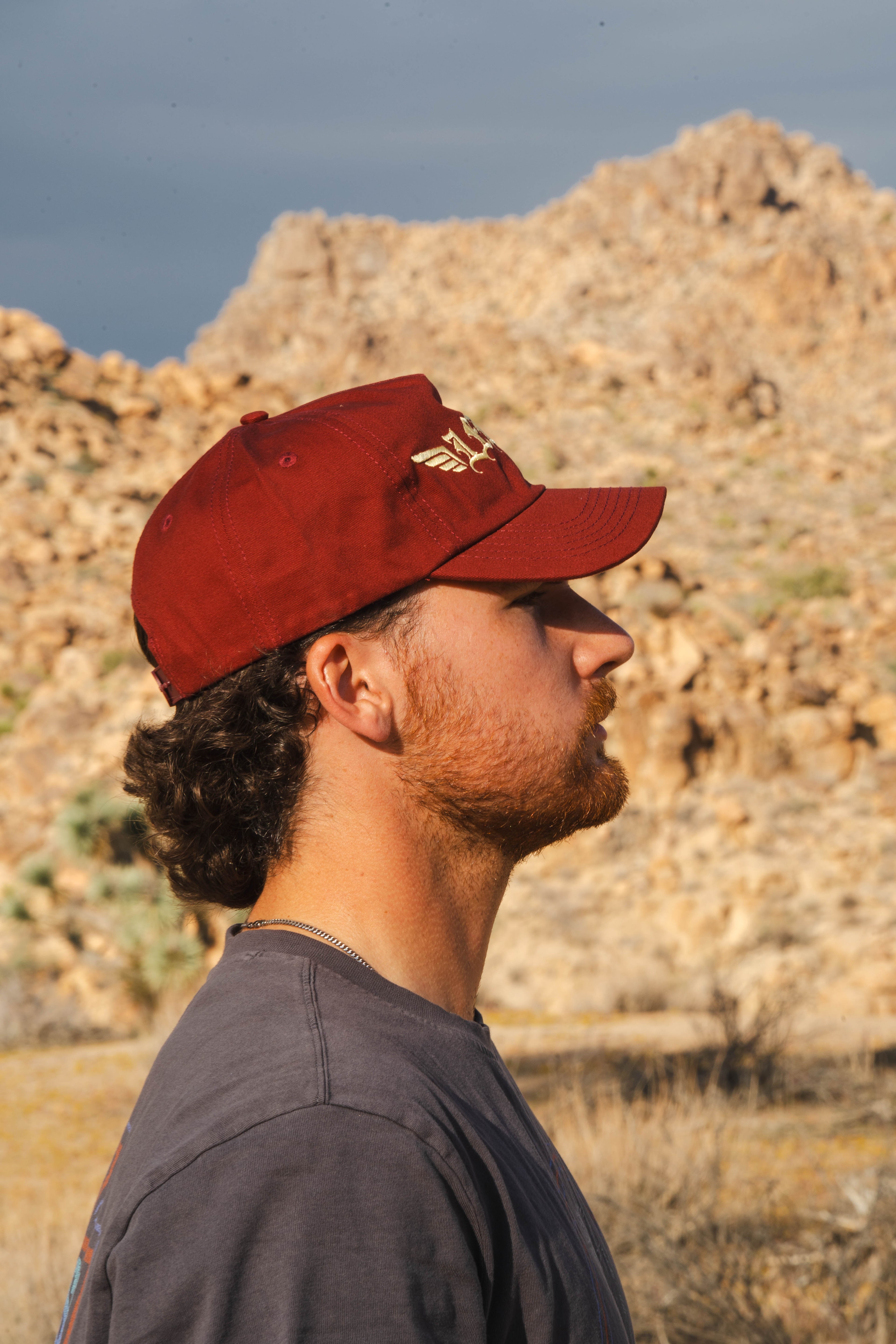 Wingin' It Snapback Maroon